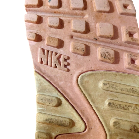 Nike Tan And White Air max 90 Women's Sneakers Size 7 - Picture 10 of 13